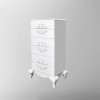 French White Chest of Drawers